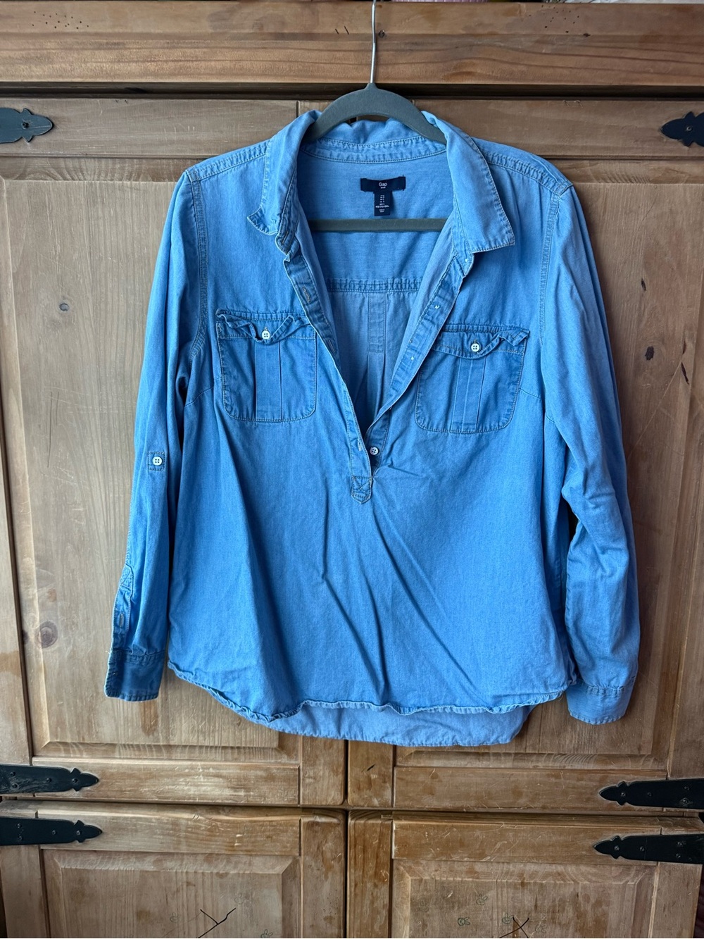 GAP Light Blue Denim Shirt